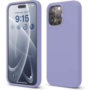Husă Casey StudioSTM pentru iPhone 15 Pro Max, Soft Silicone Premium, Microfibră în Interior, pentru Încărcare Wireless